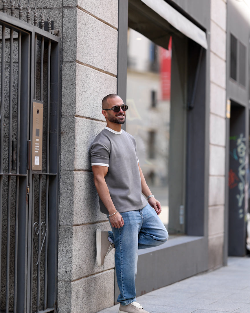 Regular Fit Crewneck T-shirt/3365