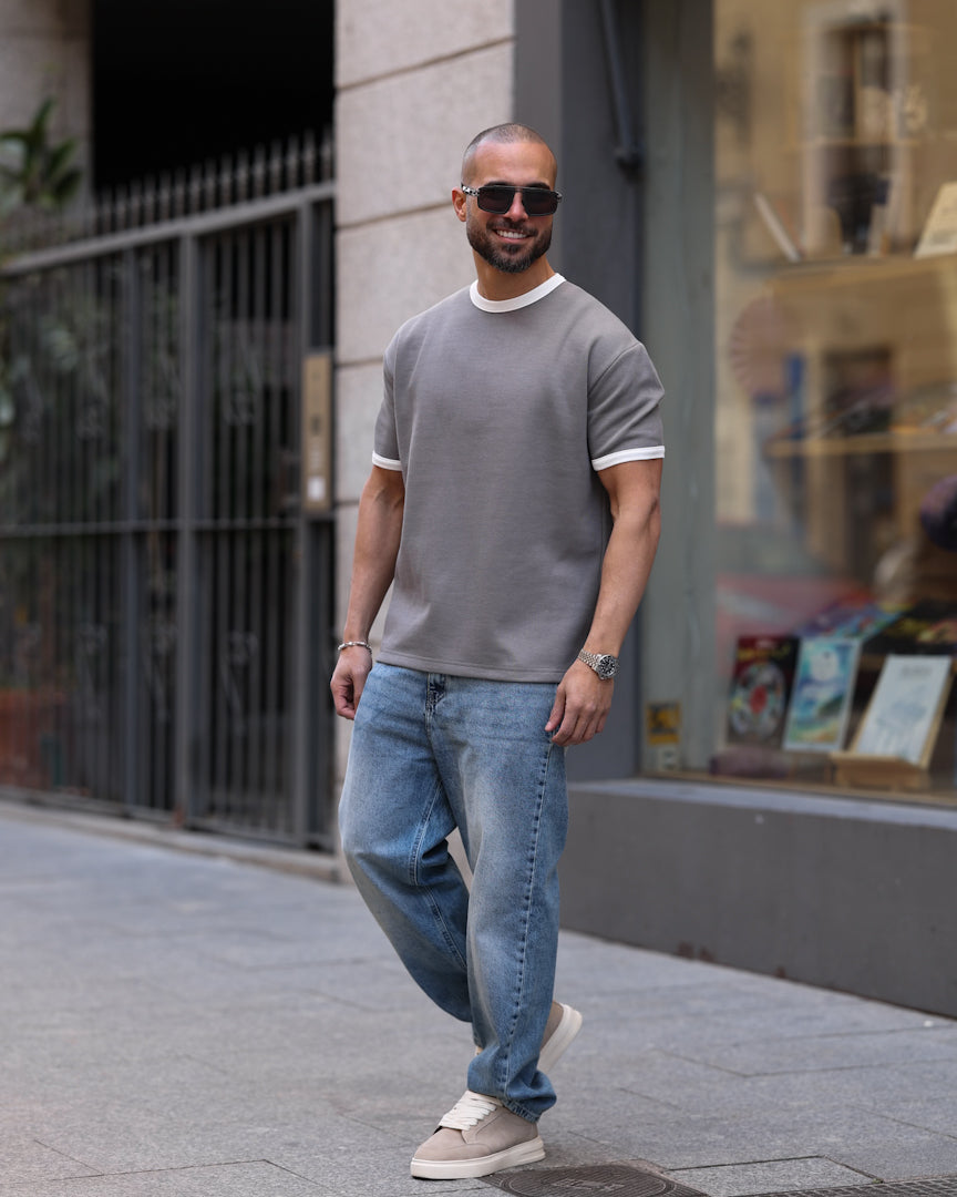 Regular Fit Crewneck T-shirt/3365
