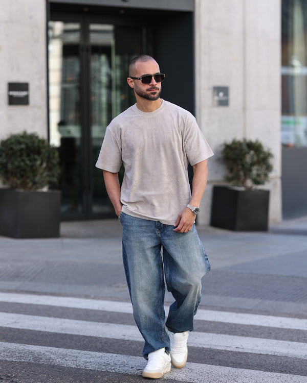 Terry Touch Oversized T-shirt/3386