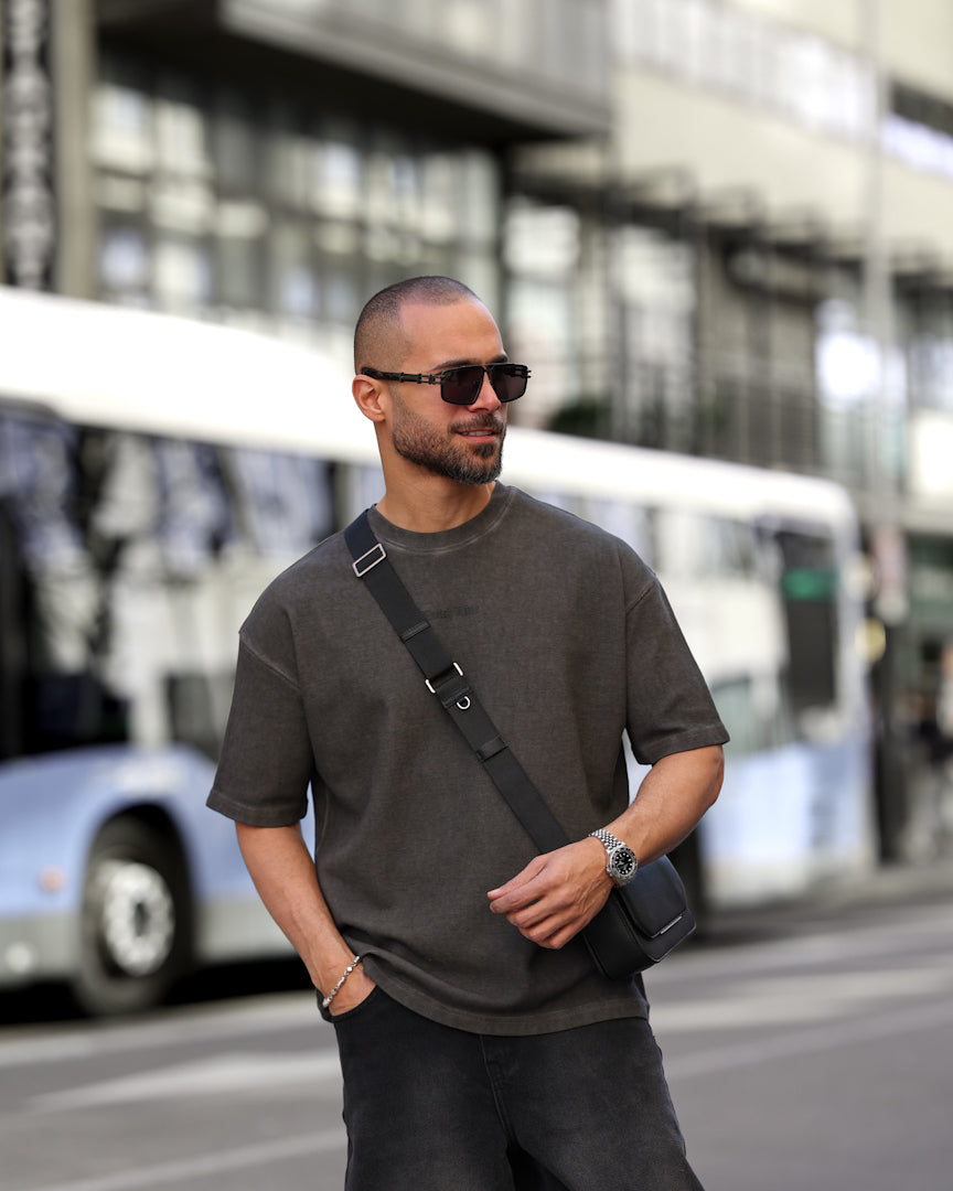 Washed Dutch Line Relaxed Fit T-shirt /3358