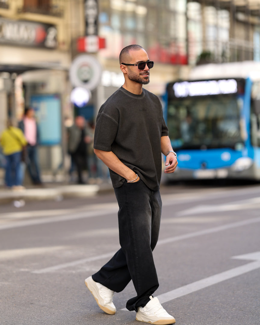 Washed Dutch Line Relaxed Fit T-shirt /3358