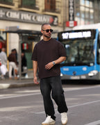 Washed Dutch Line Relaxed Fit T-shirt /3358