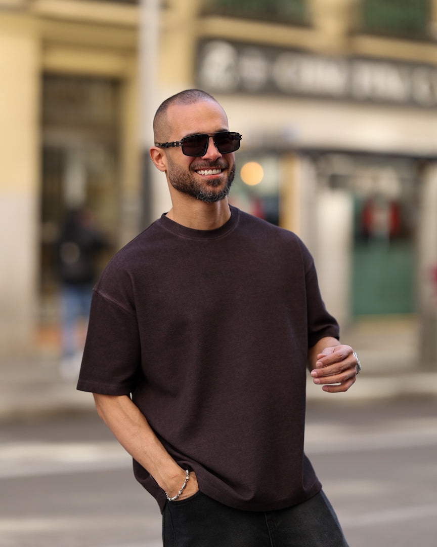Washed Dutch Line Relaxed Fit T-shirt /3358