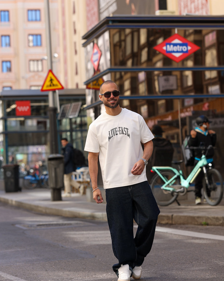 Box Fit Printed T-shirt/3350