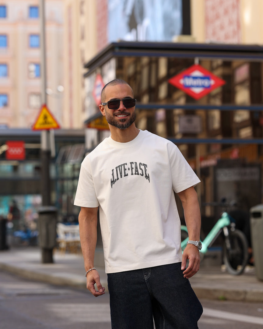 Box Fit Printed T-shirt/3350