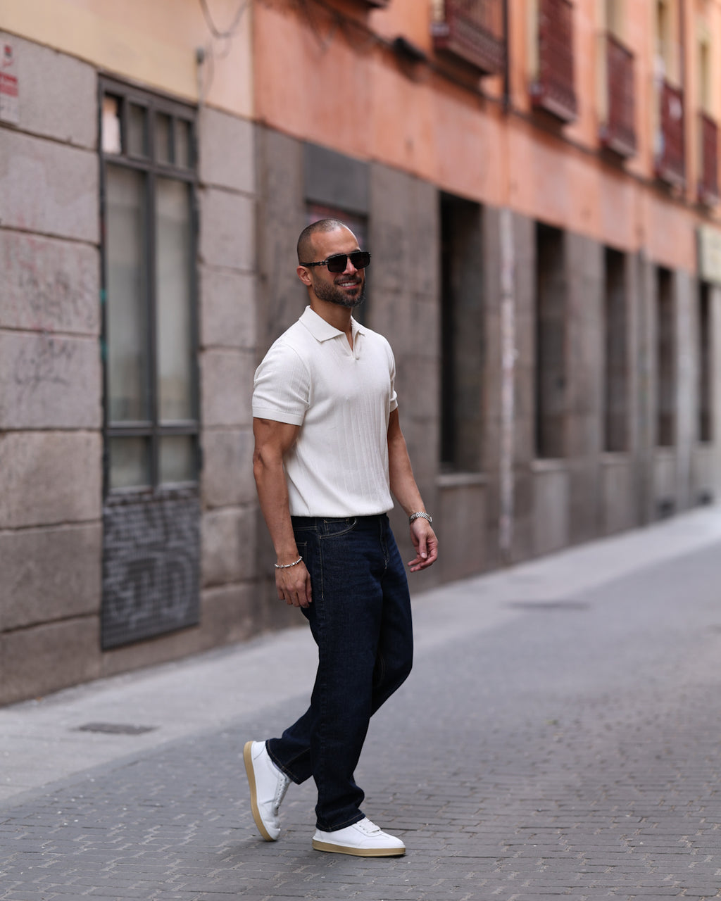 Regular Fit Basic knitwear Polo Shirt/5008