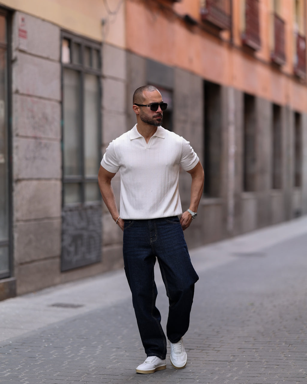 Regular Fit Basic knitwear Polo Shirt/5008