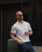 Regular Fit Basic knitwear Polo Shirt/5008