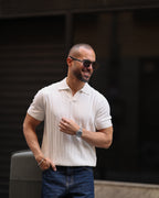 Regular Fit Basic knitwear Polo Shirt/5008