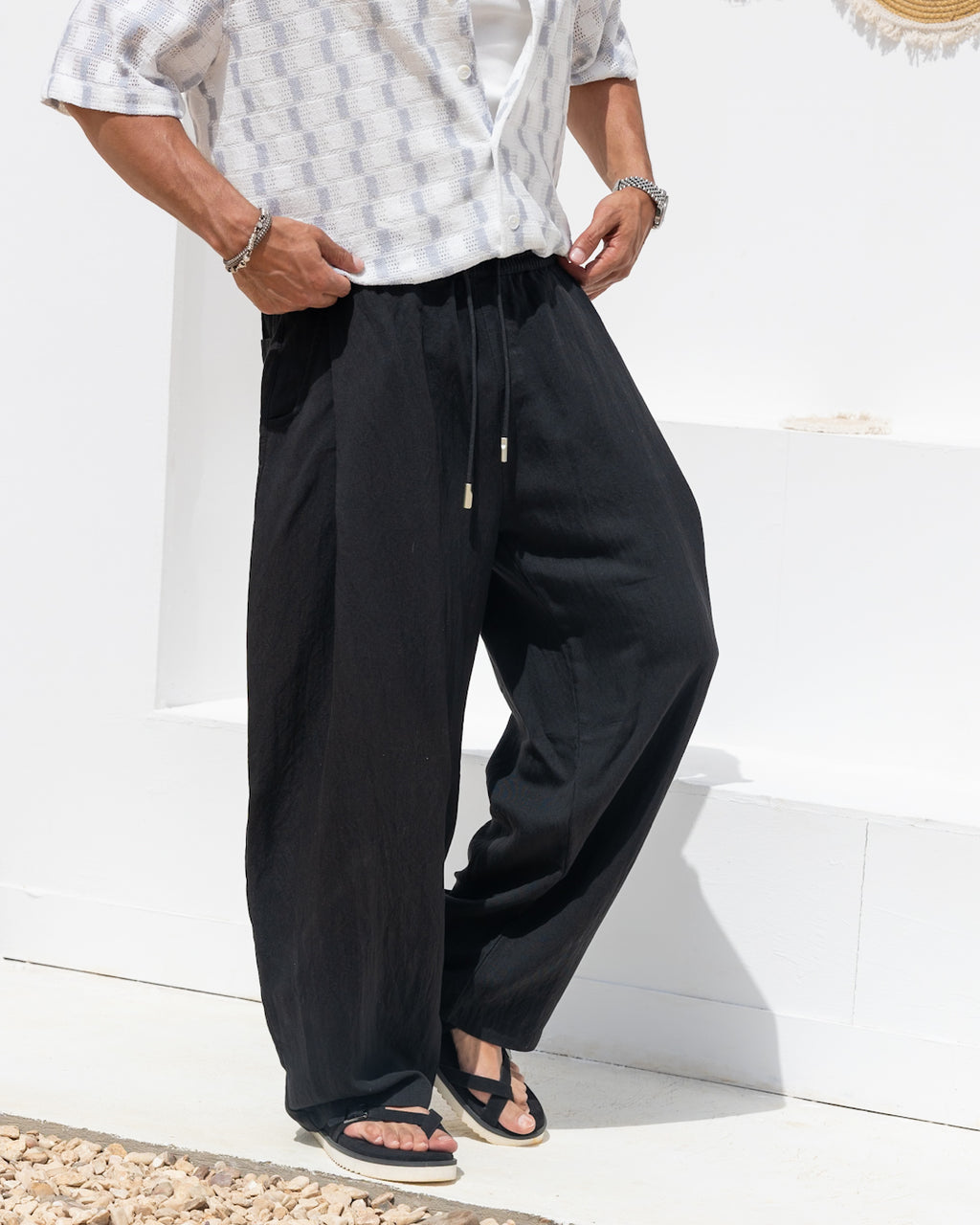 Balloon trouser with pleats 3250