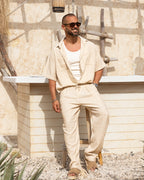 Box Fit Shirt Short Sleeve With Two Pockets/2333