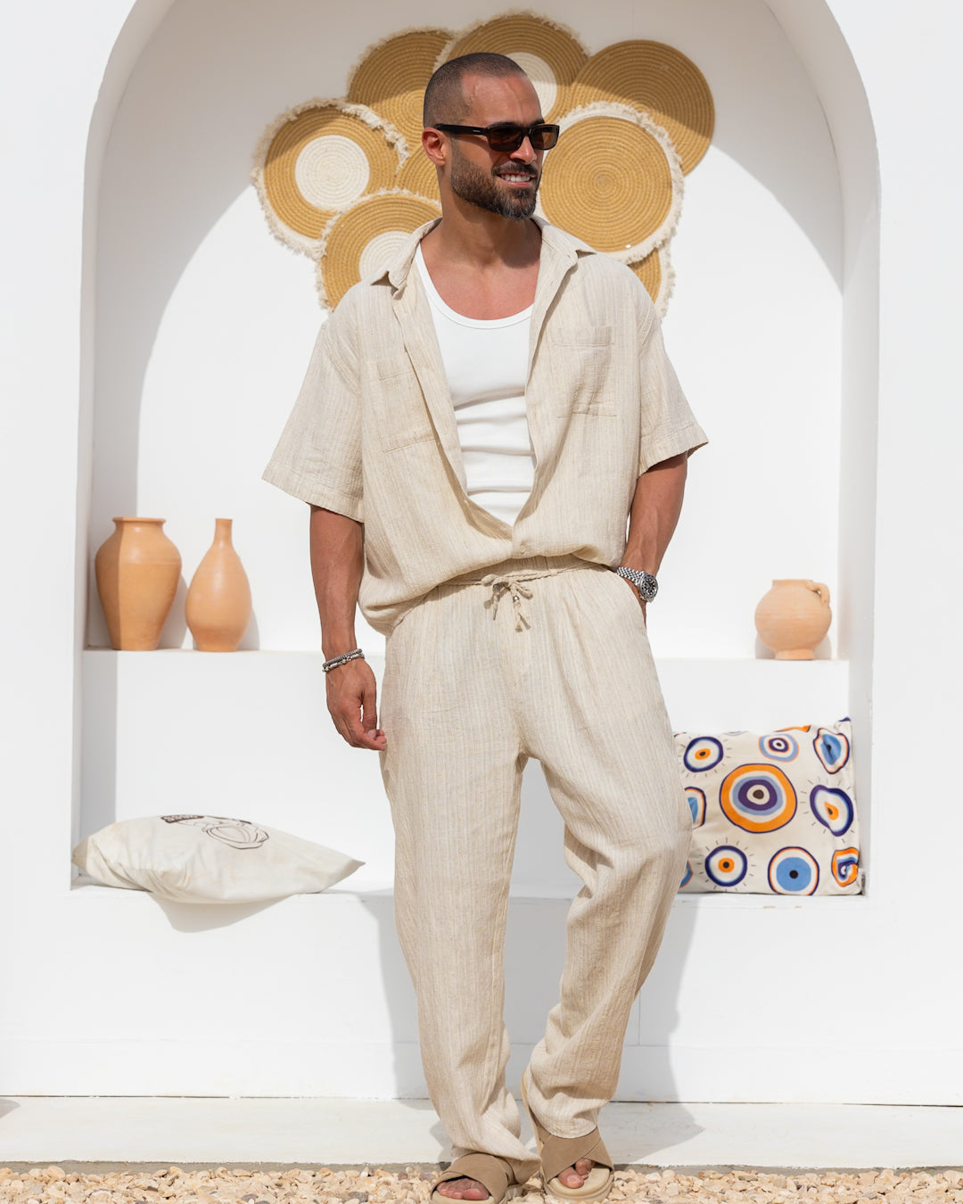 The Drift Linen pants 3243