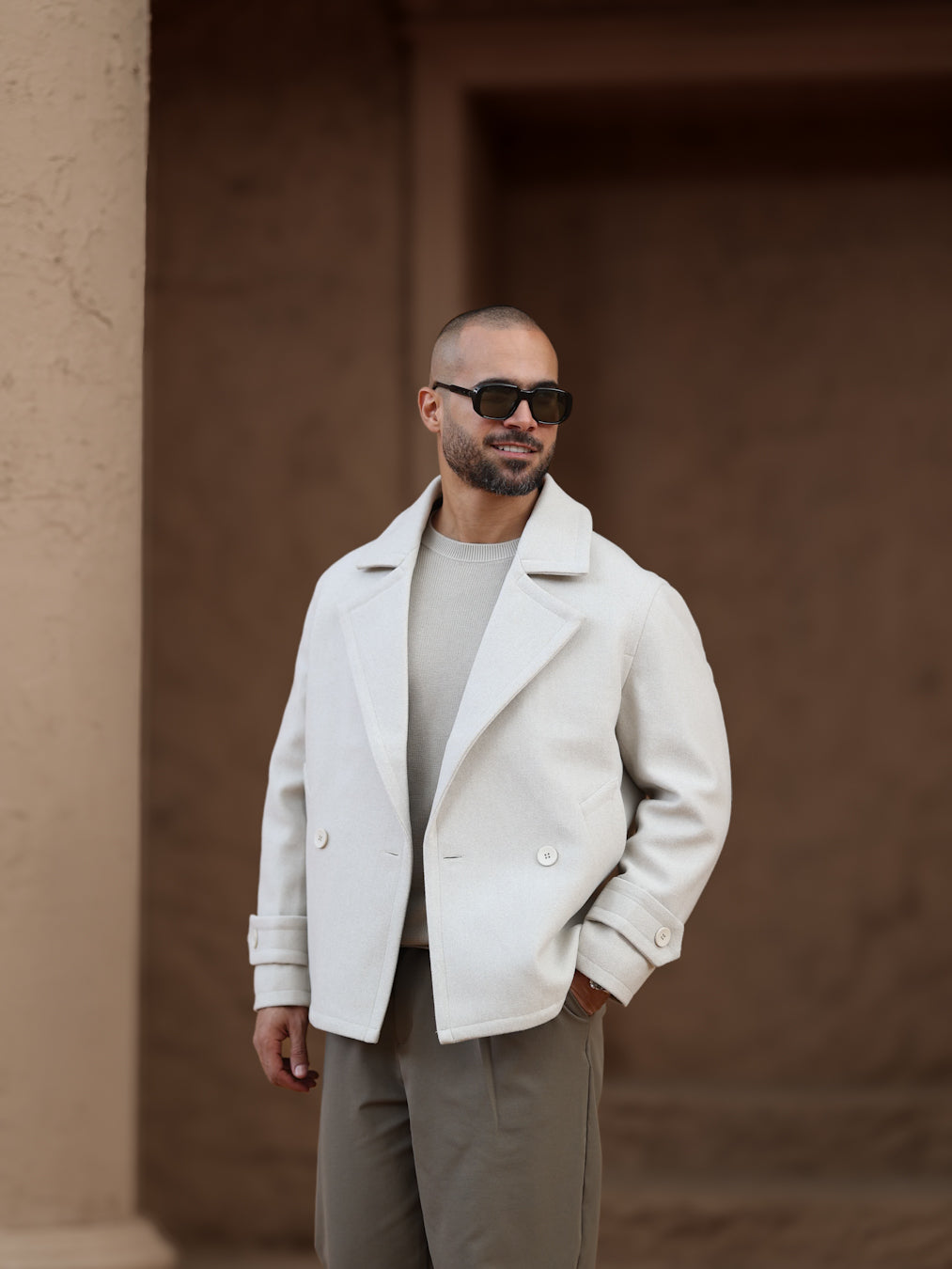 Basic Regular Fit Coat/3455