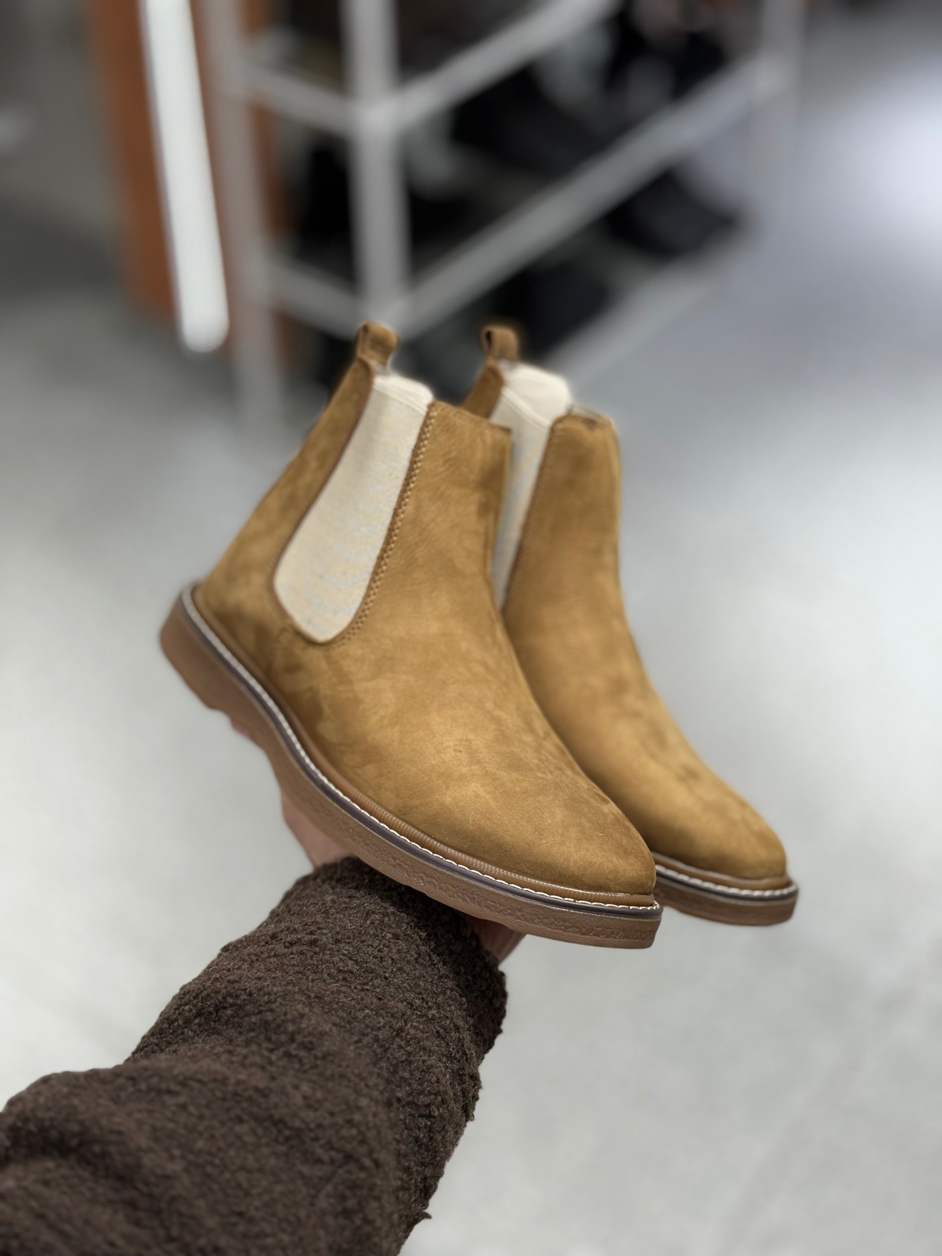 Chelsea leather Boots/5450