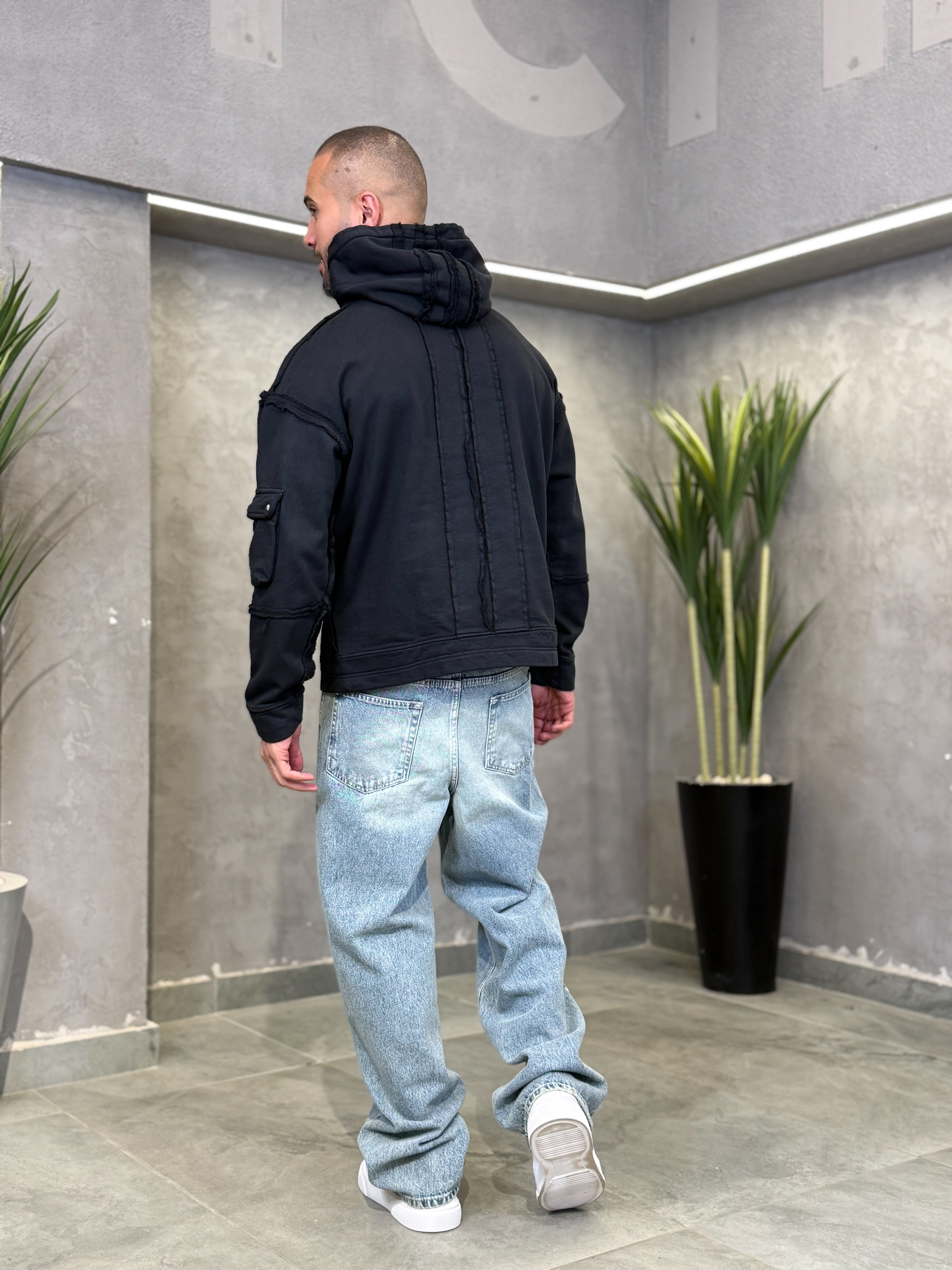 Oversized Basic Hoodie/4566