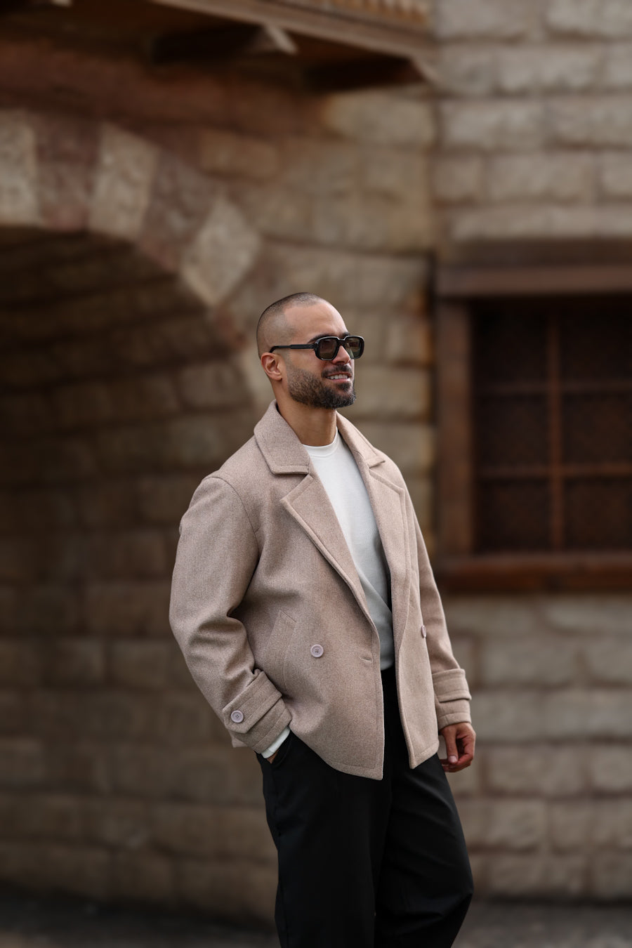 Basic Regular Fit Coat/3455