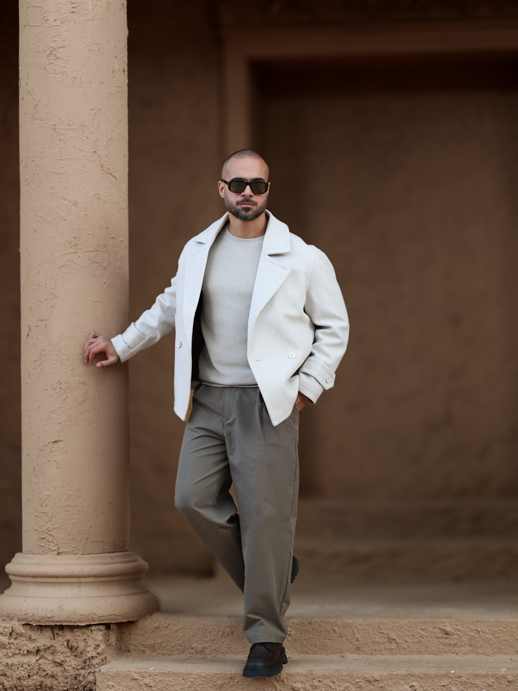 Basic Regular Fit Coat/3455