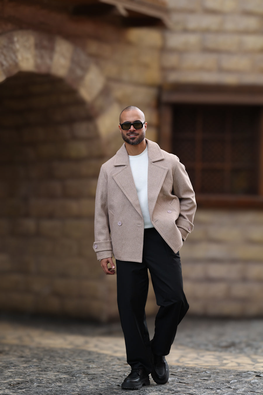 Basic Regular Fit Coat/3455