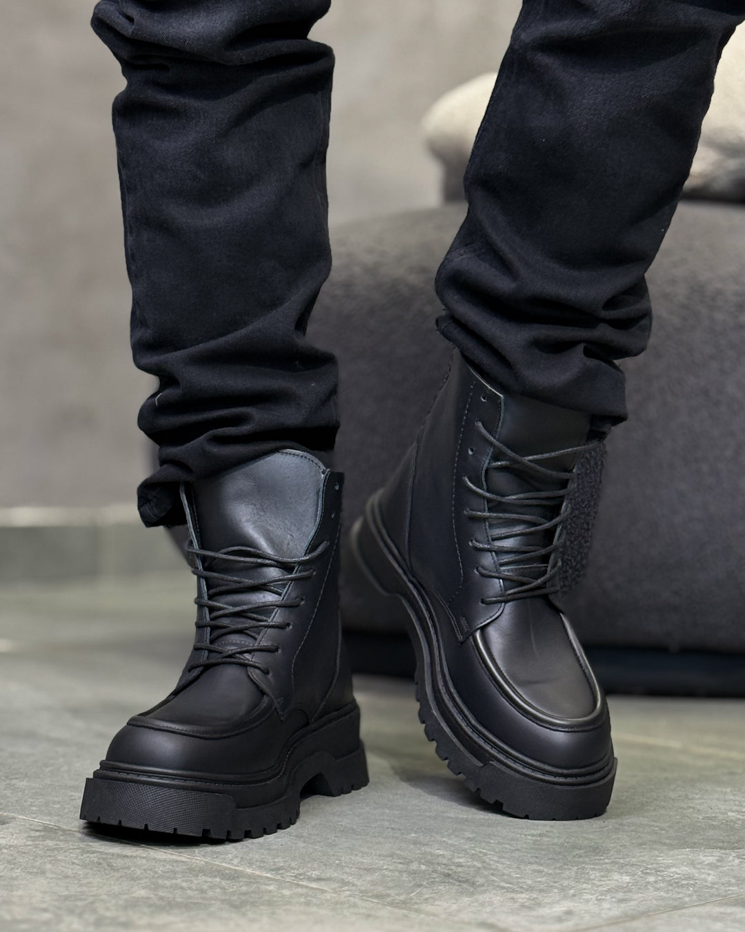 Basic Leather Boot/5446