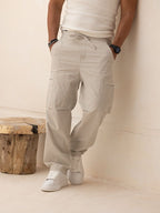 Basic Baggy Fit Cargo Pant/3217