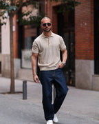 Basic Knitwear Polo shirt/5009
