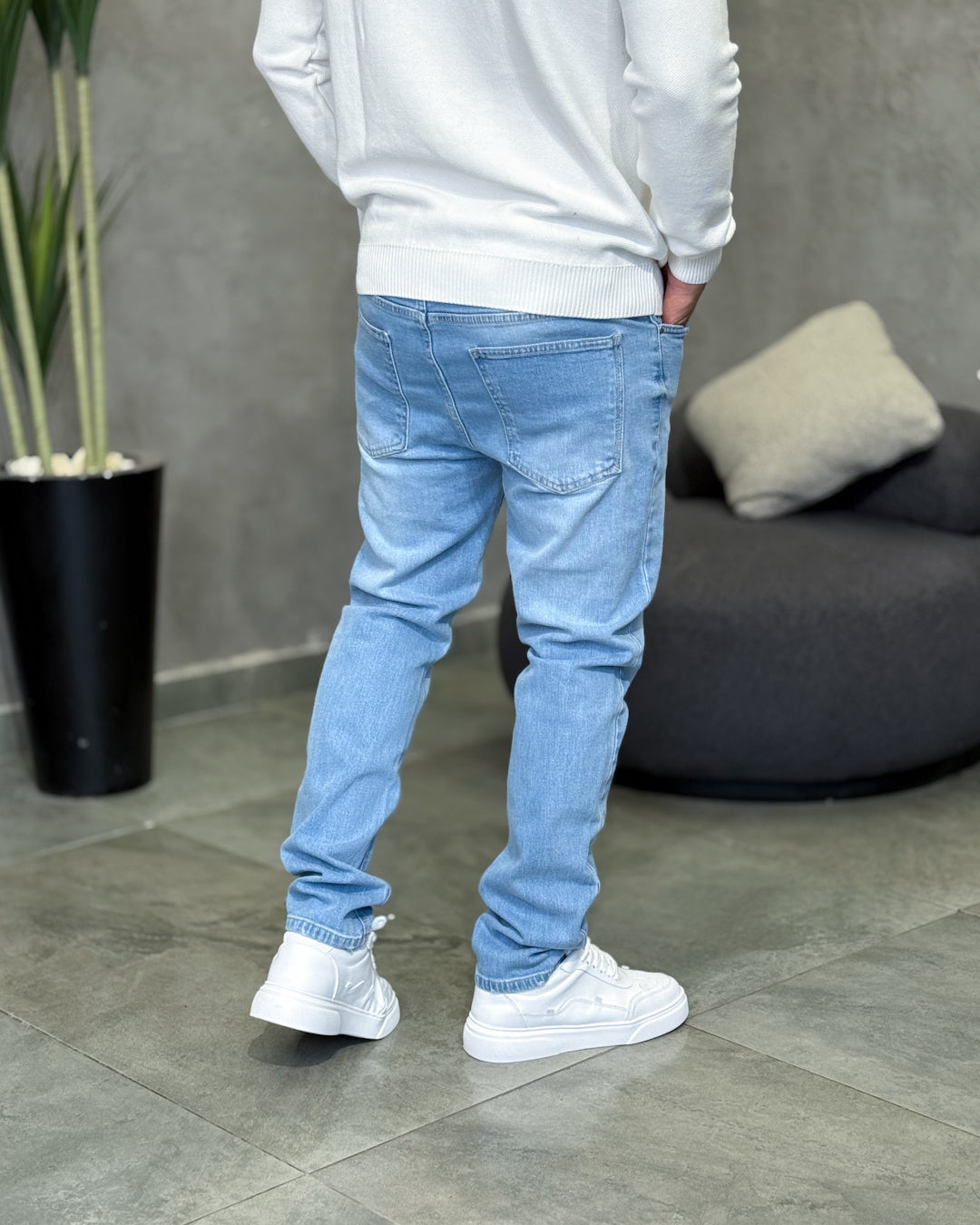 Basic Slim Fit Jeans/9012