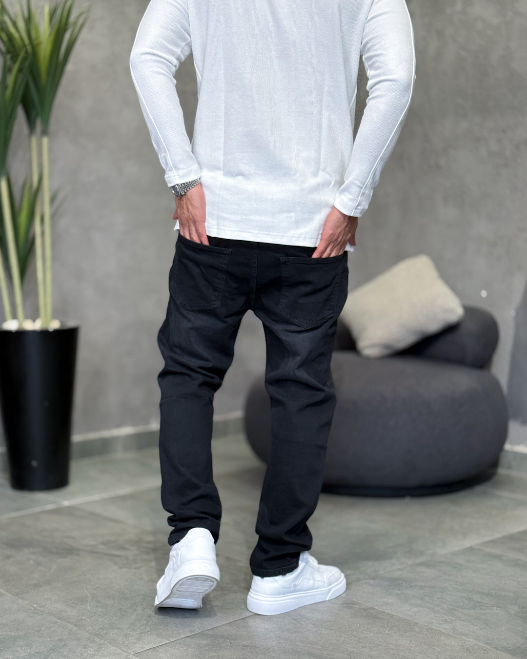 Basic Slim Fit Jeans/9012