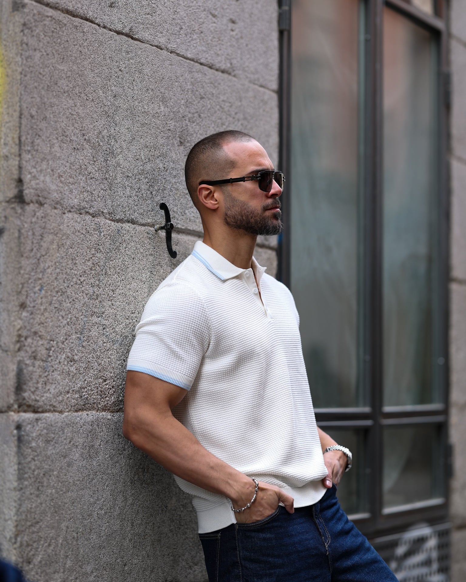 Basic Regular Fit knitwear Polo Shirt/5007