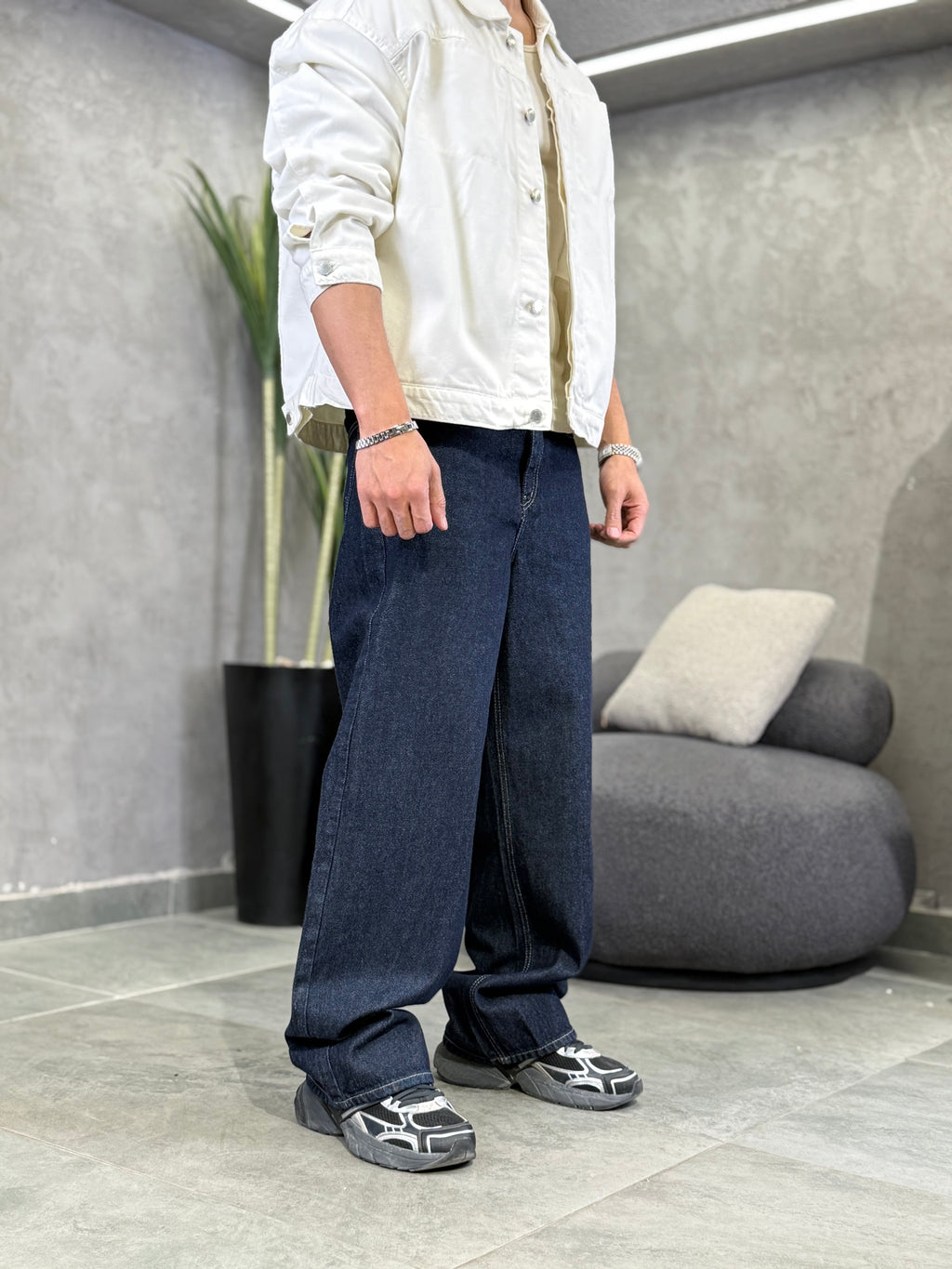 Basic Baggy Fit Denim/9017