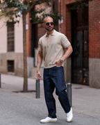 Basic Knitwear Polo shirt/5009