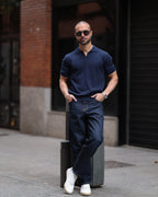 Regular Fit Basic knitwear Polo Shirt/5008