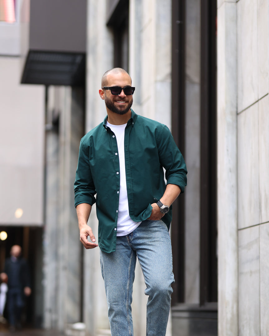 Basic oxford shirt Long sleeve/2330