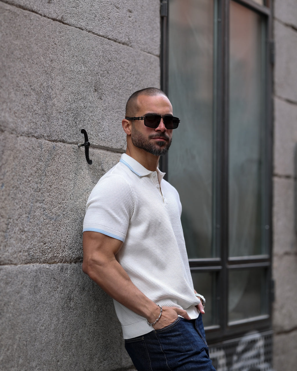 Basic Regular Fit knitwear Polo Shirt/5007