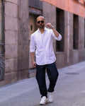 Stripped Oxford Shirt Long Sleeves/2338