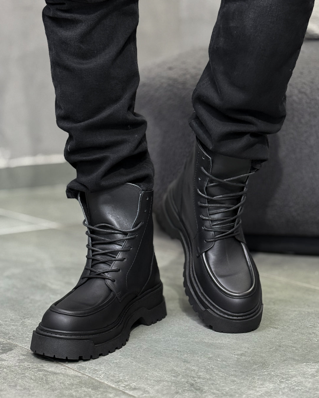 Basic Leather Boot/5446