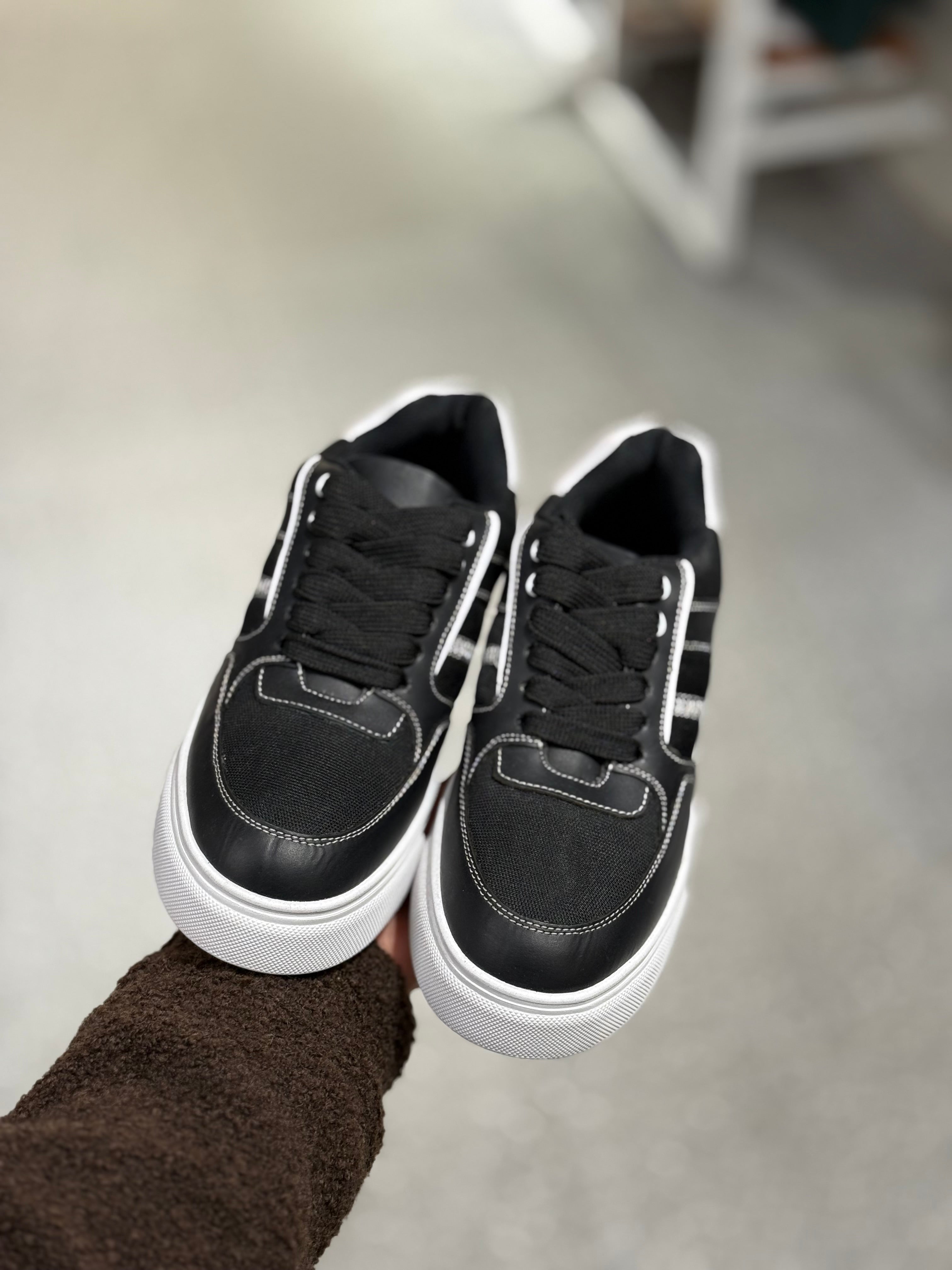 Leather chunky sneaker/5443