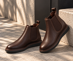 Guanine leather Chelsea Boots/5448