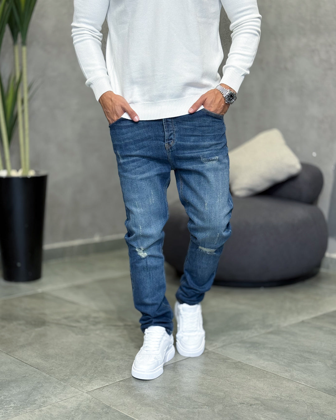 Used Slim Fit Jeans/9014