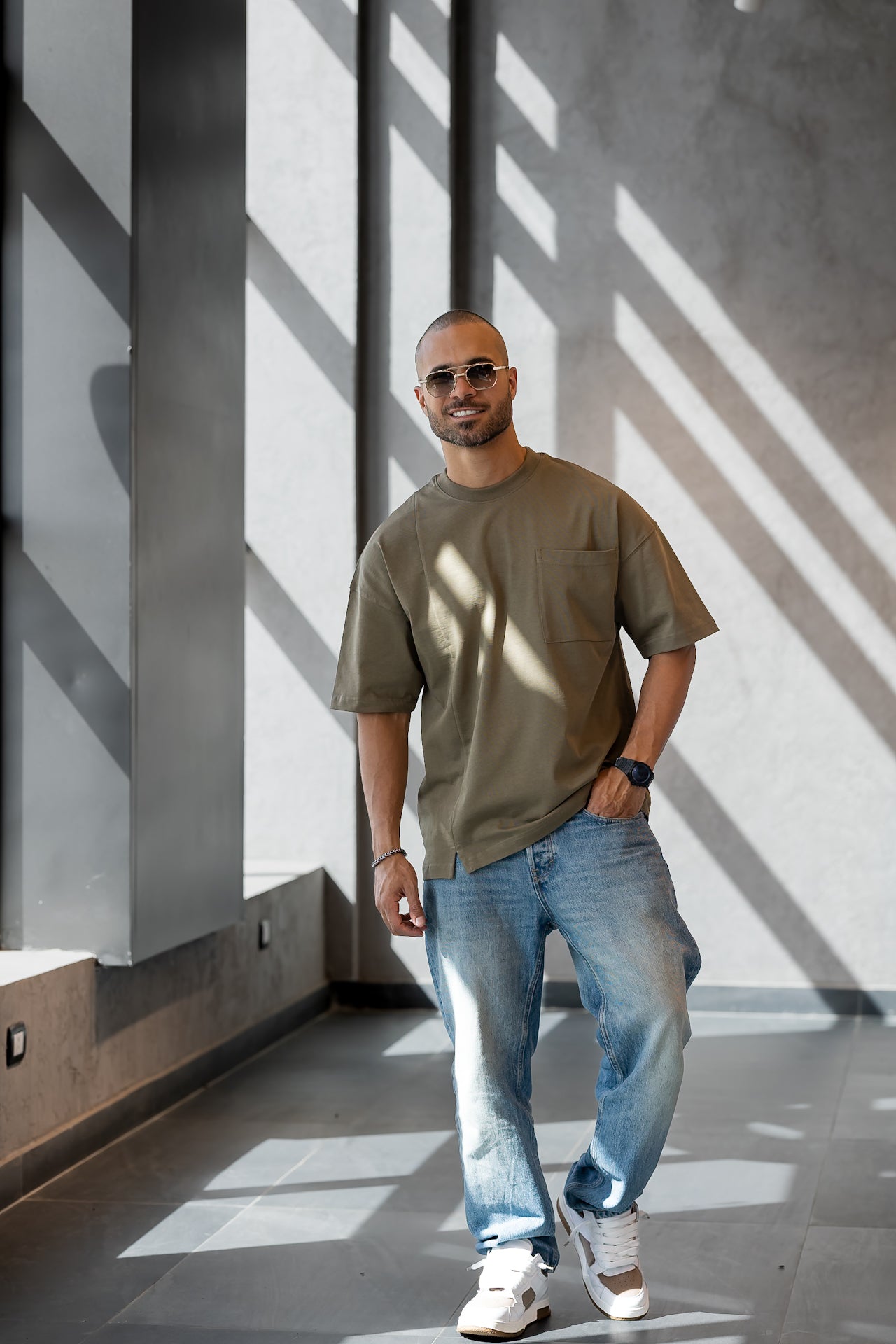 Basic Relaxed Fit With Pocket/3330