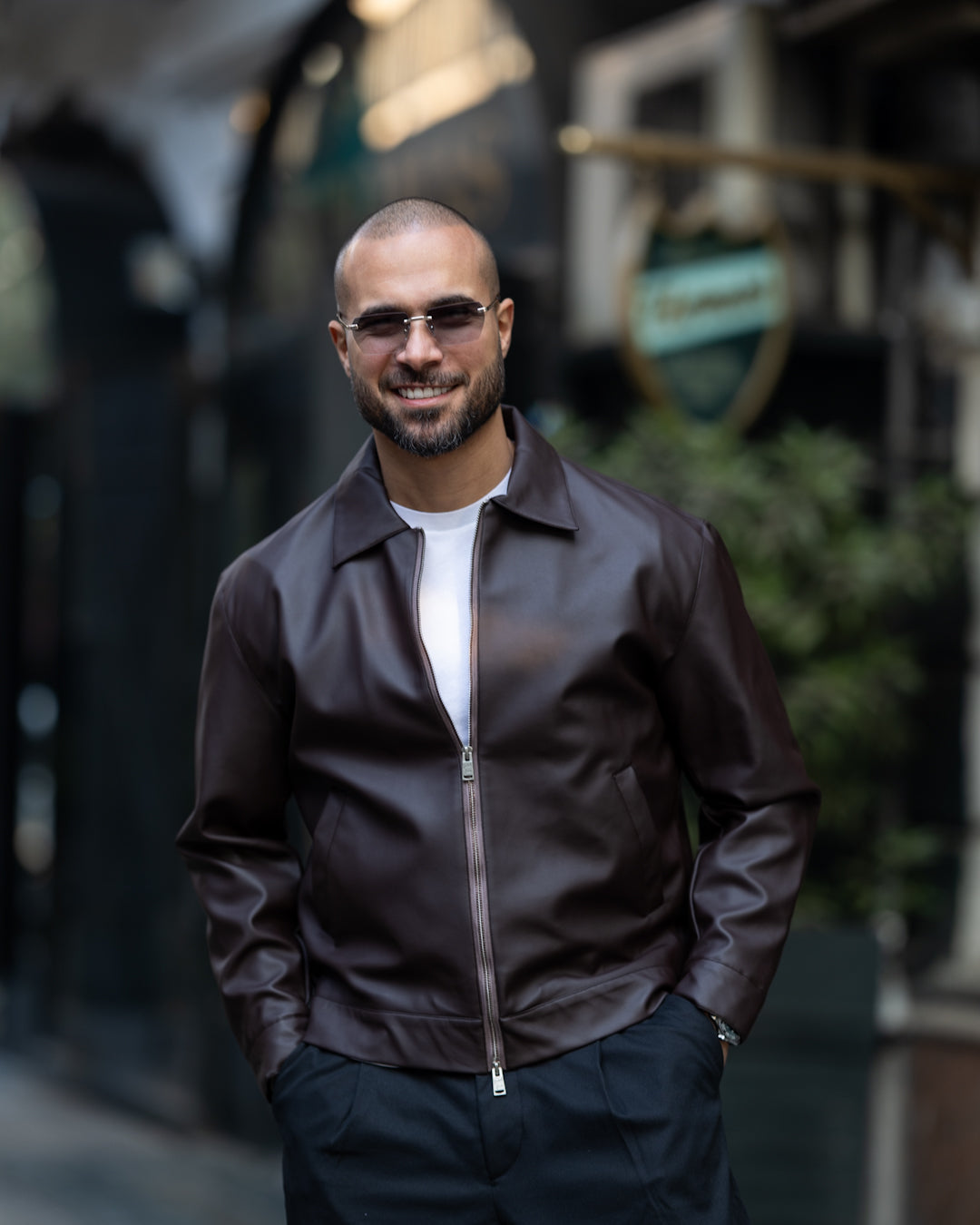 Leather Jacket Box Fit/3478