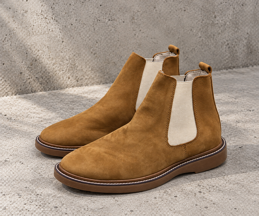 Chelsea leather Boots/5450