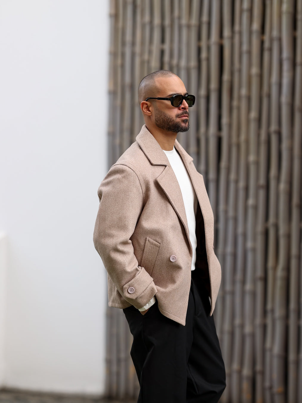 Basic Regular Fit Coat/3455