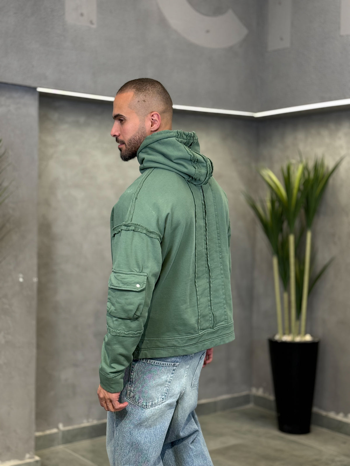 Oversized Basic Hoodie/4566