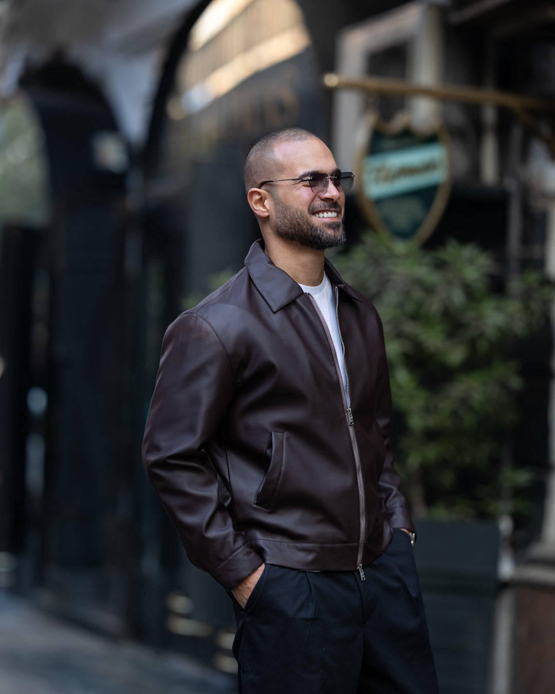 Leather Jacket Box Fit/3478