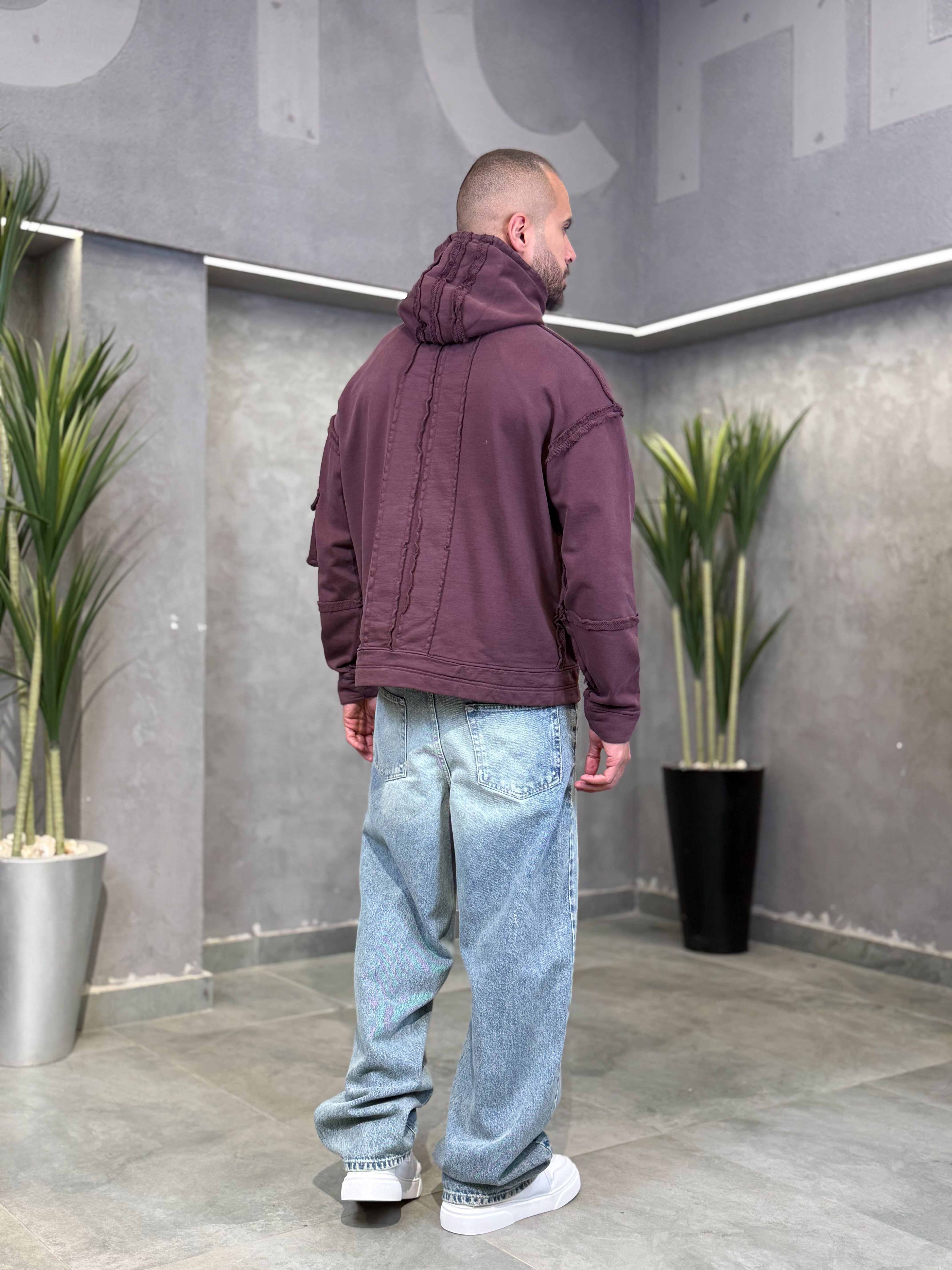 Oversized Basic Hoodie/4566