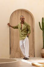 Relaxed Linen Shirt 2351