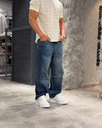 Basic Wide Leg Jeans/9018