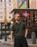 Basic Knitwear Polo shirt/5009