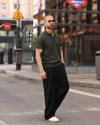 Basic Knitwear Polo shirt/5009