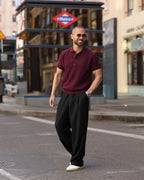 Basic Knitwear Polo shirt/5009